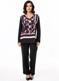 Tricou mâneci lungi mâneci lungi negru ESCORPION femme