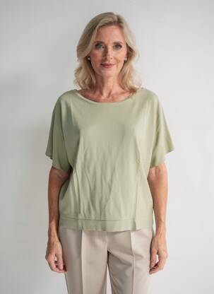 Top mâneci scurte mâneci scurte verde GERRY WEBER femeie