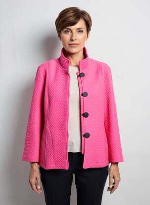Jachete casual buzunare roz DOLCEZZA femeie