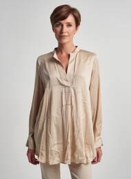 Tunică mâneci lungi guler în v bej GERRY WEBER femme