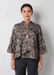 Jachete elegante guler în v gri JOSEPH RIBKOFF femme