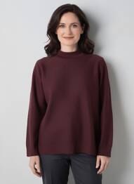 Pulover țesătură melanj mâneci lungi roșu GERRY WEBER femme
