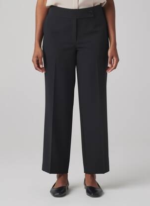 Pantalon drept țesătură crep mărime normală negru ATELIER GARDEUR femeie
