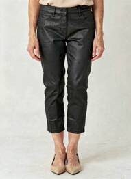 Pantalon 7/8 elasticitate mărime normală negru GERRY WEBER femme