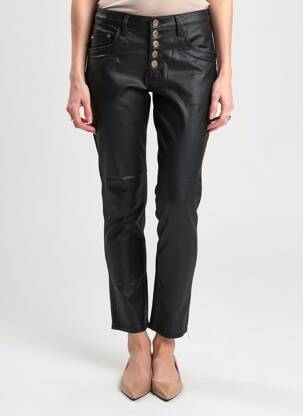 Pantalon 7/8 buzunare negru PLACE DU JOUR femeie