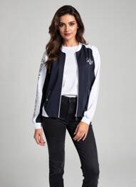 Jachete casual buzunare albastru DELAHAYE femme