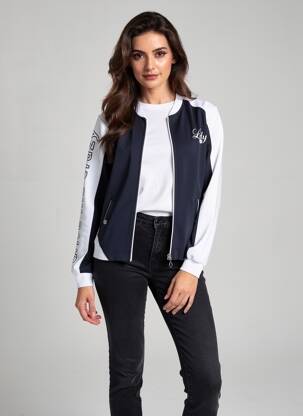 Jachete casual buzunare albastru DELAHAYE femme