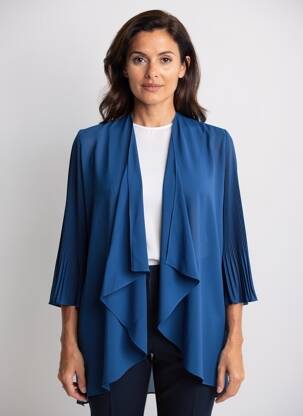 Jachete kimono albastru TINTA STYLE femme