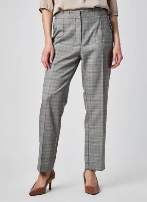 Pantalon chino mărime normală mărime normală gri COMMA, femeie