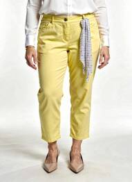 Pantalon 7/8 elasticitate mărime normală galben GERRY WEBER femeie