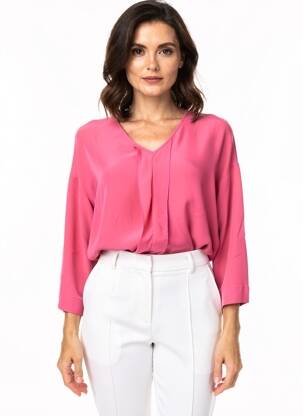 Bluză mâneci lungi mâneci lungi roz LUISA CERANO femeie