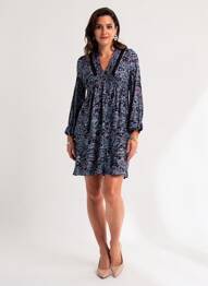 Rochie scurtă mâneci lungi mâneci lungi negru LA FEE MARABOUTEE femeie