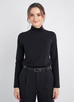 Maletă elasticitate mâneci lungi negru RHUM RAISIN femeie