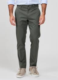Pantalon chino țesătură poplin mărime normală gri SEA BARRIER bărbat