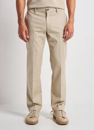 Pantalon chino buzunare mărime normală maro SEA BARRIER bărbat