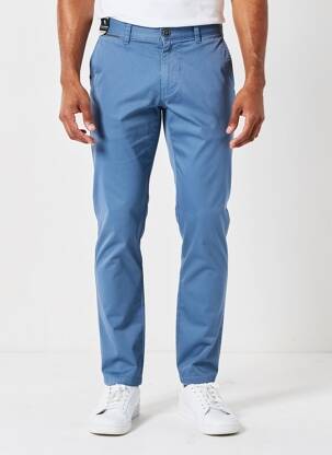 Pantalon chino elasticitate mărime normală albastru SEA BARRIER bărbat