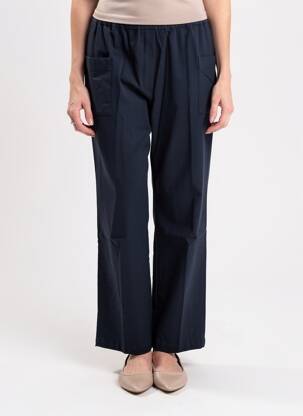 Pantalon drept elasticitate mărime normală albastru RHUM RAISIN femeie