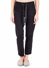 Pantalon 7/8 elasticitate mărime normală negru PARA MI femeie