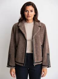 Jachete casual guler tip costum maro MARC AUREL femeie