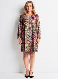 Rochie scurtă mâneci lungi mâneci lungi negru GUY DUBOUIS femeie