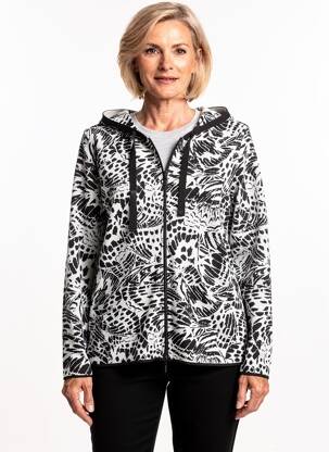 Jachete casual croială dreaptă negru OLSEN femeie