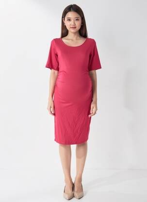 Rochie de maternitate elasticitate roz SERAPHINE femeie