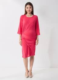 Rochie de maternitate elasticitate roz BALLOON femeie