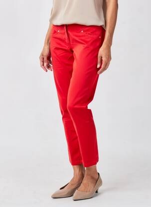Pantalon 7/8 elasticitate mărime normală roșu PAUL BRIAL femeie