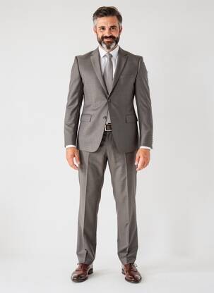 Costume de oraș mâneci lungi gri IZAC bărbat