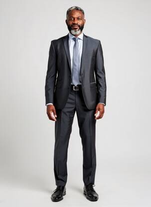 Costume de oraș bază pantalon albastru THOMAS GOODWIN bărbat