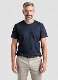 Tricou croială cambrată mâneci scurte negru EMINENCE bărbat