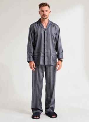 Pijama croială dreaptă albastru EMINENCE bărbat