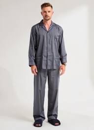 Pijama croială dreaptă albastru EMINENCE bărbat