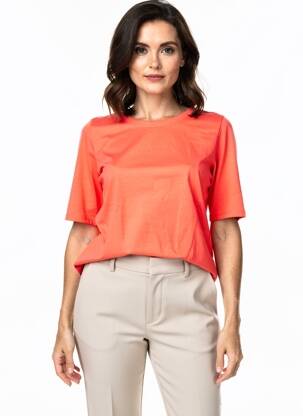 Tricou elasticitate mâneci scurte portocaliu BETTY BARCLAY femeie