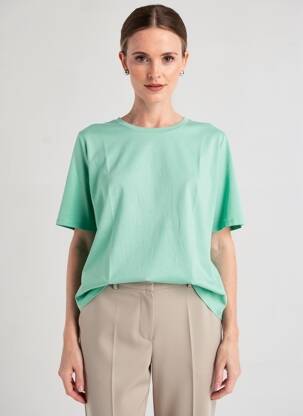Tricou elasticitate mâneci scurte verde BETTY BARCLAY femeie