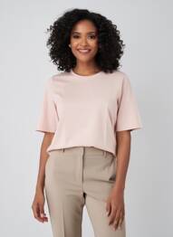 Tricou elasticitate mâneci scurte roz BETTY BARCLAY femeie