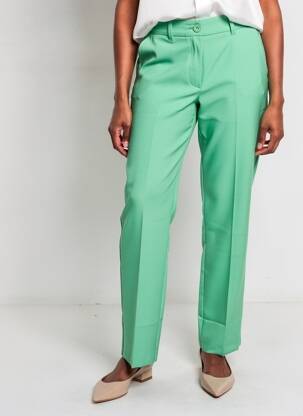 Pantalon drept elasticitate mărime normală verde BETTY BARCLAY femeie