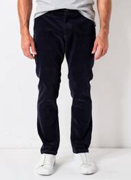 Pantalon chino elasticitate mărime normală albastru CAMBRIDGE bărbat
