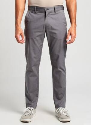 Pantalon chino buzunare mărime normală albastru CAMBRIDGE bărbat