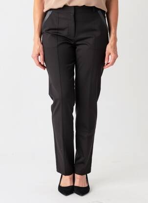 Pantalon chino mărime normală mărime normală negru JULIE GUERLANDE femeie