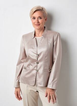 Sacou buzunare maro ANNE KELLY femeie