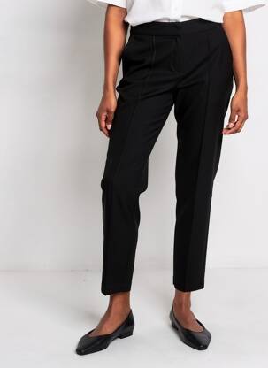Pantalon 7/8 elasticitate mărime normală negru KING LOUIE femeie