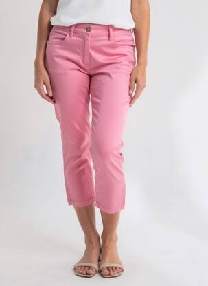 Pantalon trei sferturi elasticitate mărime normală roz ZERRES femeie