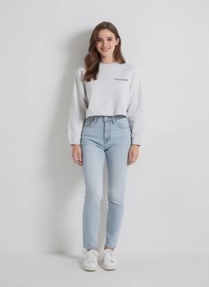Hanorac elasticitate mâneci lungi gri ASOS femeie
