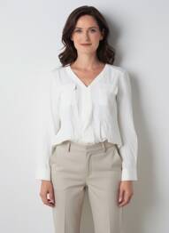 Bluză mâneci lungi mâneci lungi bej JULIE GUERLANDE femeie