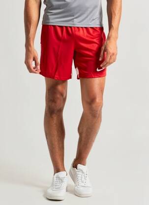 Șort țesătură poplin mărime normală roșu NIKE bărbat