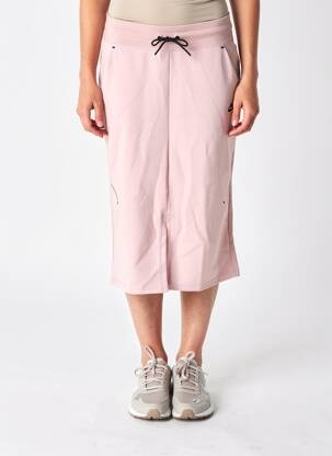 Fustă midi croială dreaptă roz NIKE femeie