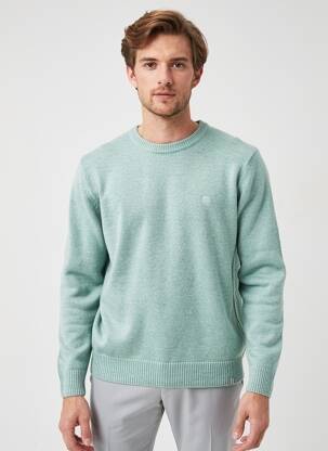 Pulover elasticitate mâneci lungi verde CAMBRIDGE bărbat