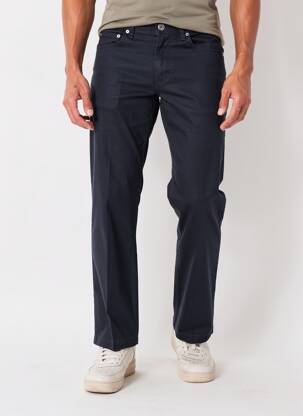 Pantalon drept elasticitate mărime normală albastru HATTRIC bărbat