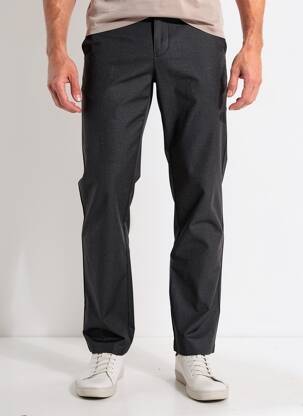 Pantalon chino elasticitate mărime normală gri HATTRIC bărbat